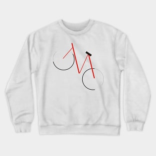 Red Bicycle Crewneck Sweatshirt